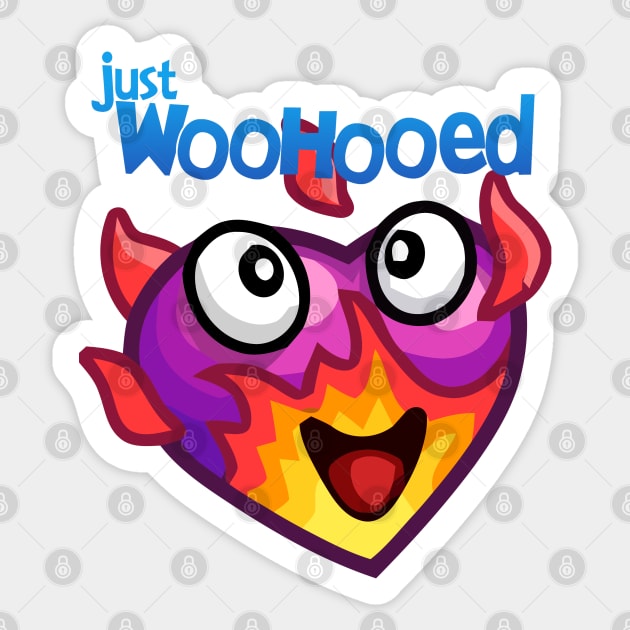 The Sims - Just WooHooed Sticker by crtswerks